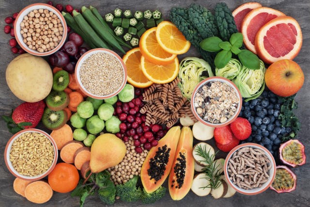 alimentos ricos en fibra