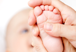reflexologia para bebe